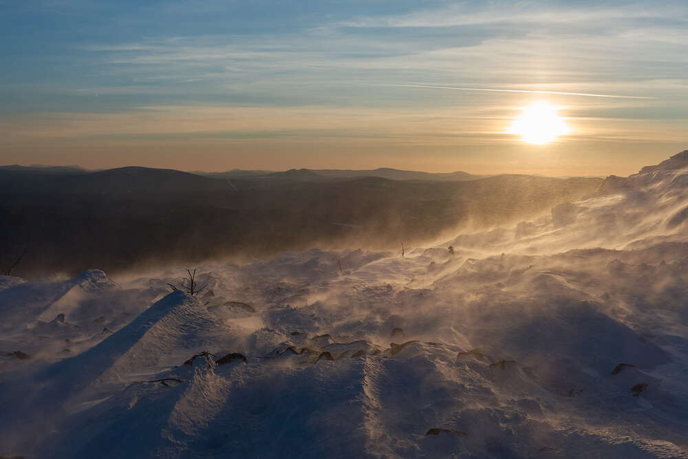 Освежающий снежный бриз.