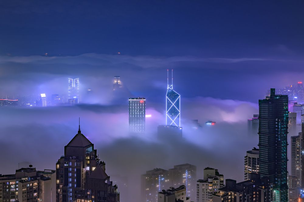 City above the Clouds