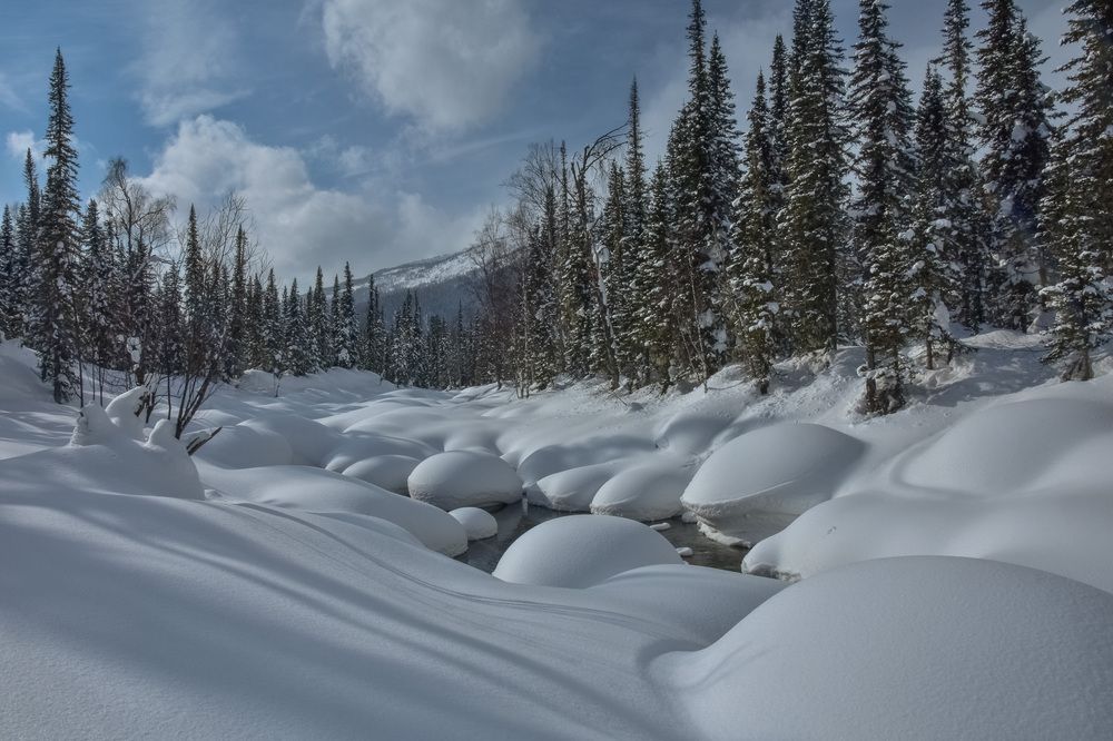 Снежные волны