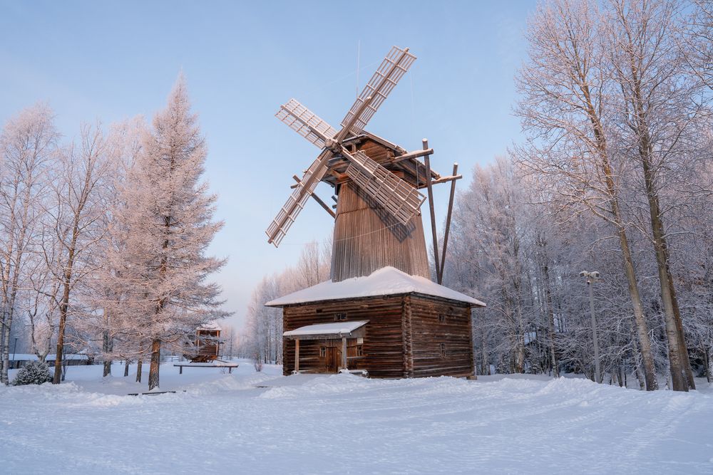 Мельница в Малых Карелах