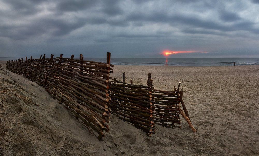 Красный болид заката