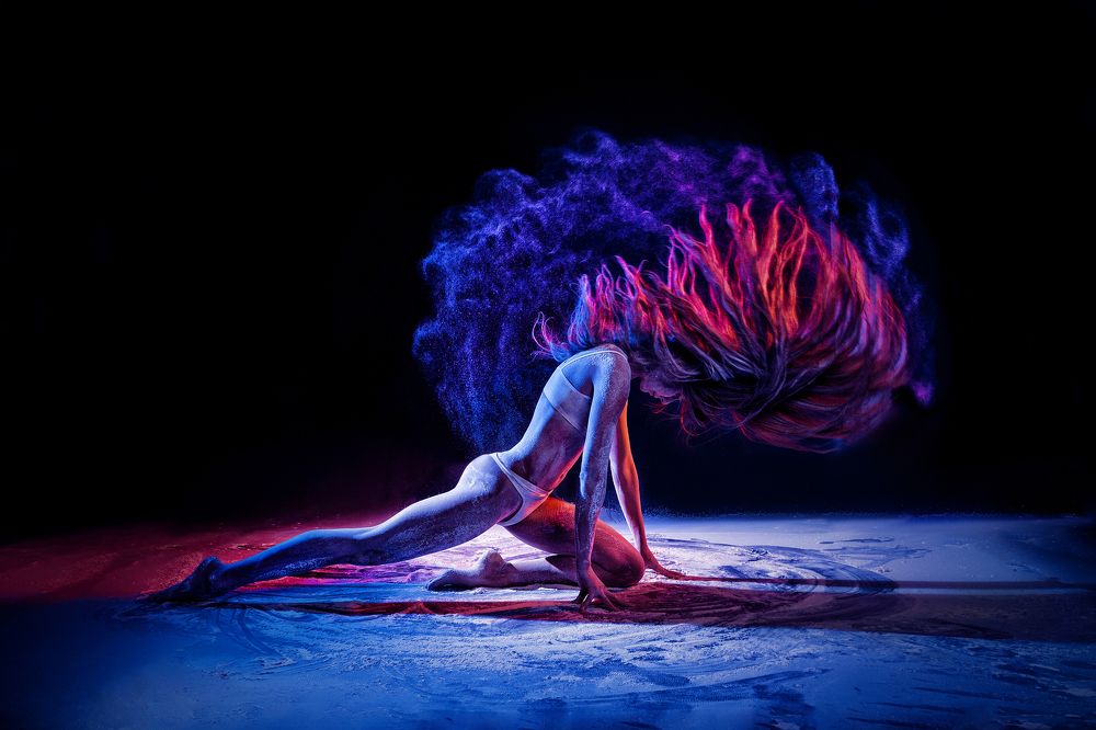 танец цвета