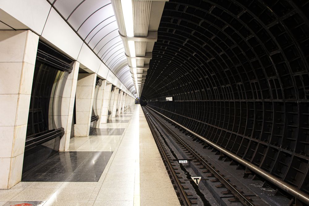 Станции метро в Москве.