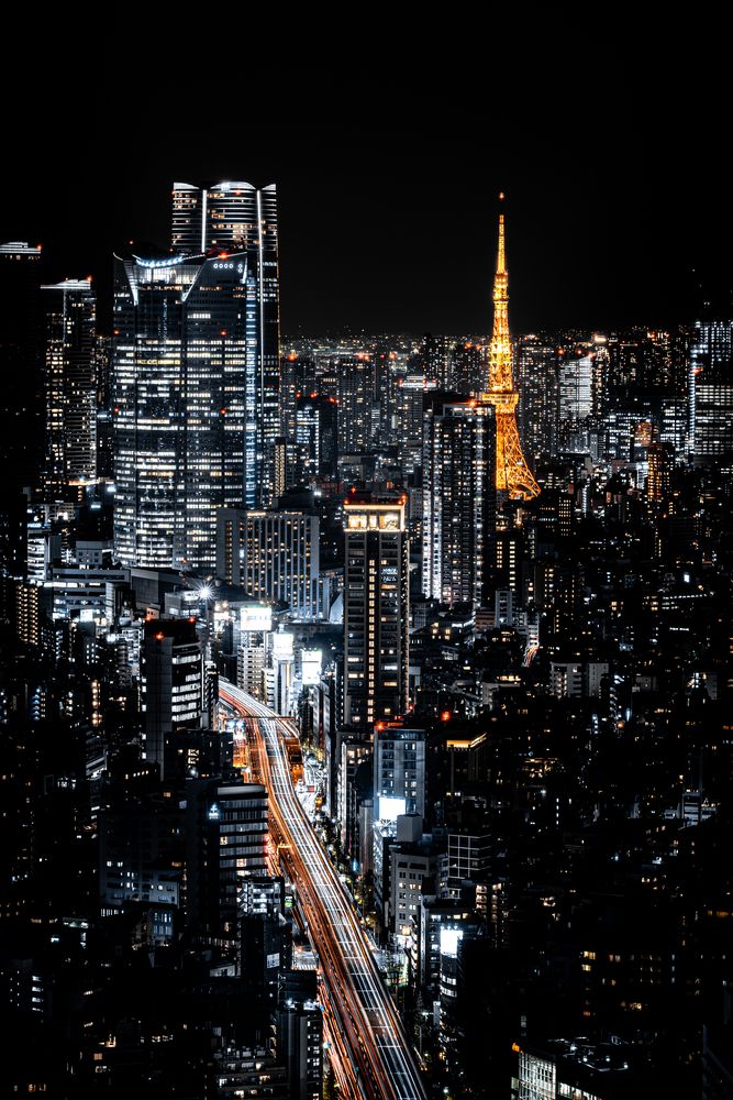 Neon trails