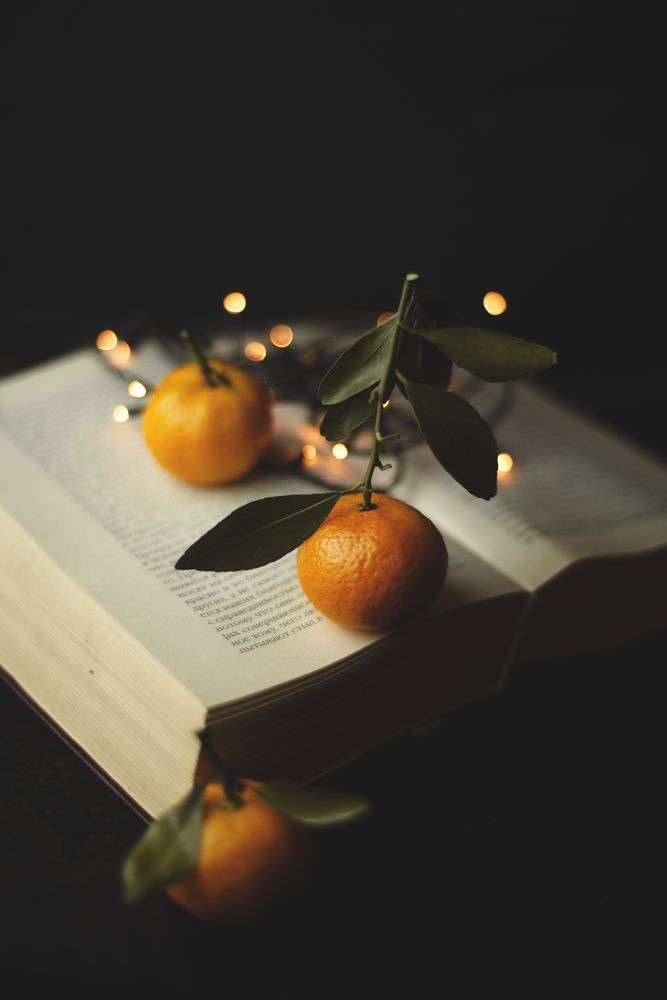 Зимнее мандариновое