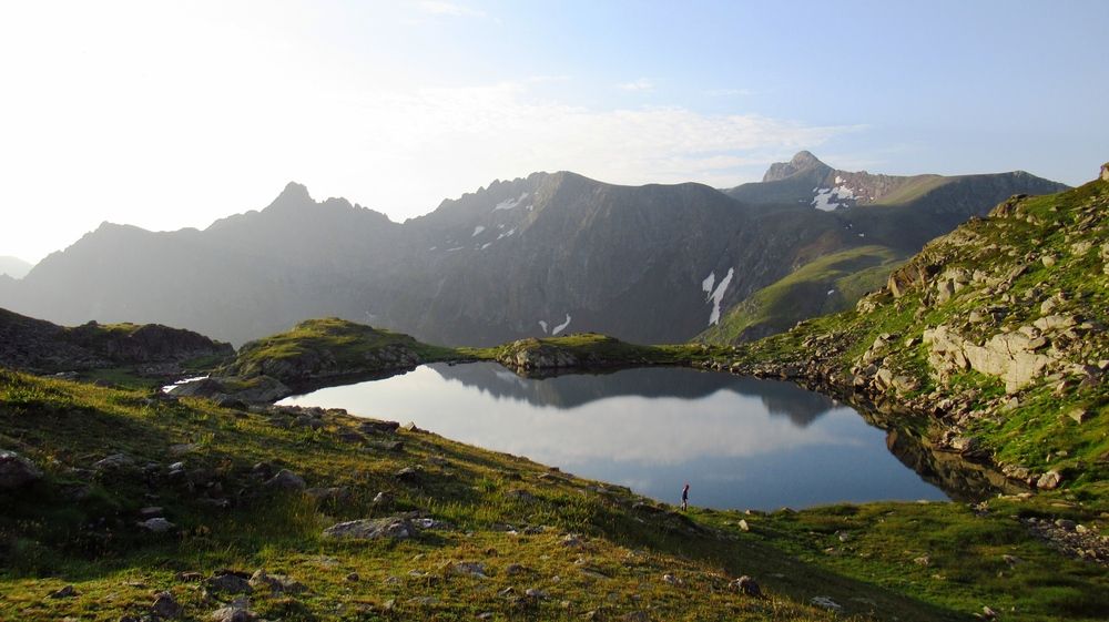 Утро в горах Архыза