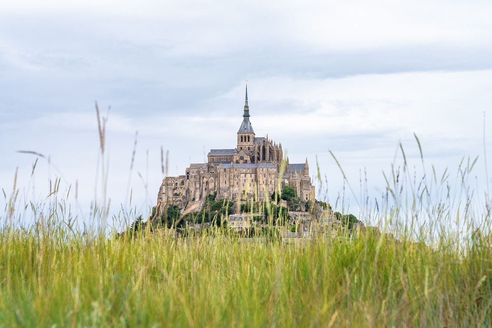 A glimpse of Mont Saint Michel