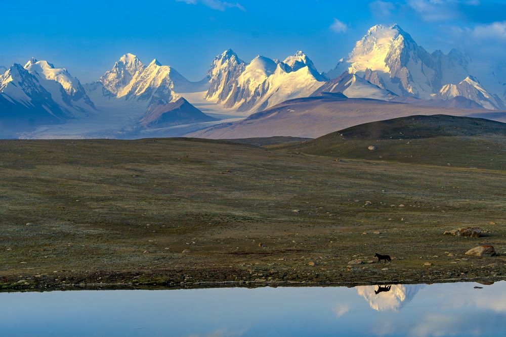 Утро на озере Кагалячап.