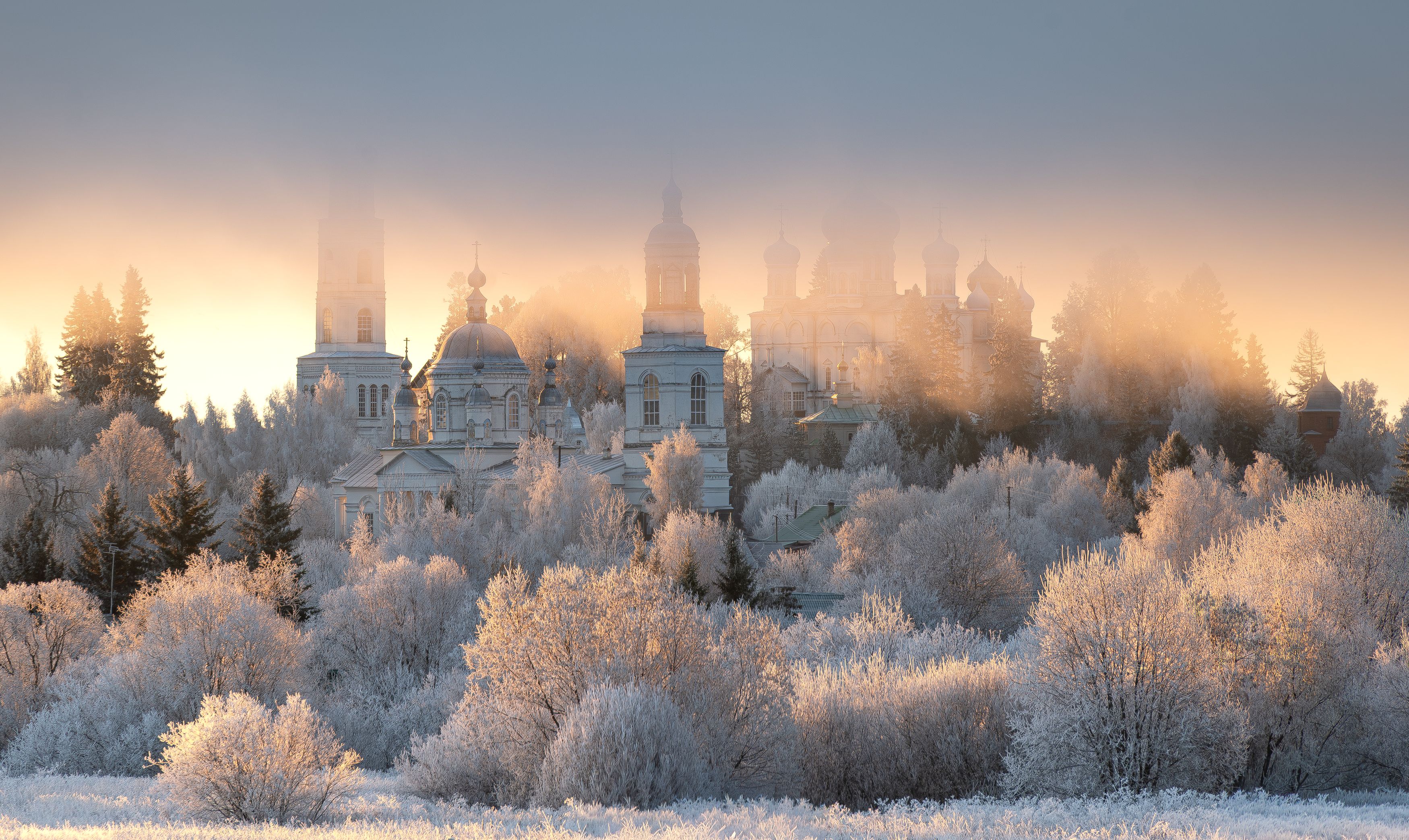 На рассвете