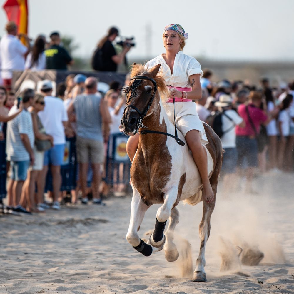 Al trote tras la carrera