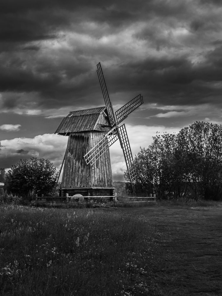 Lonely winmill