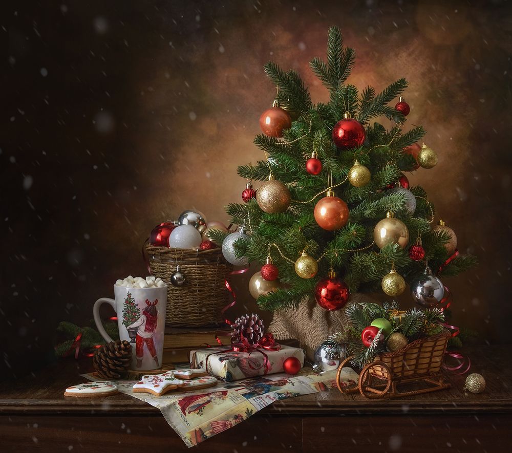 Новогодняя открытка