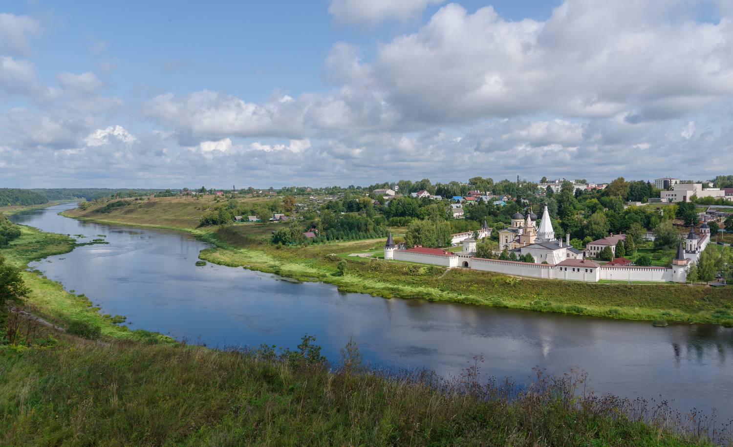 Старица. Вид на Волгу.