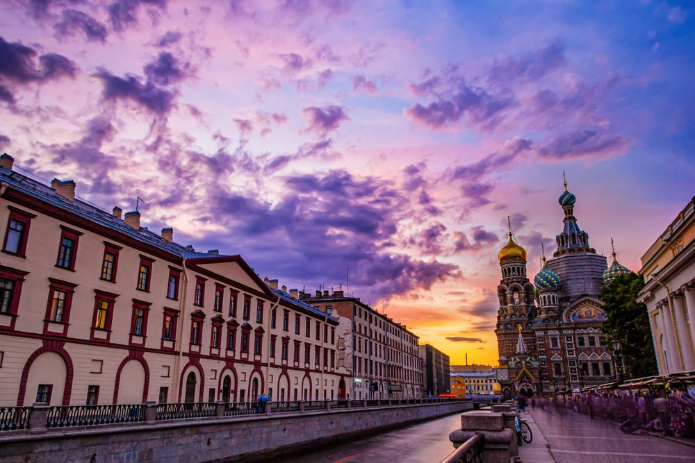 St. Petersburg sky
