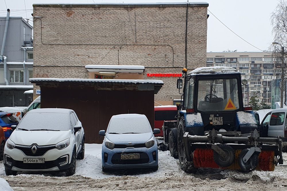 Особенности зимней парковки