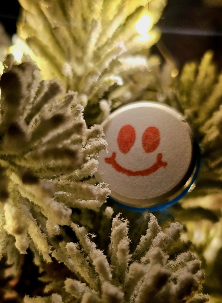 Новогодний смайлик