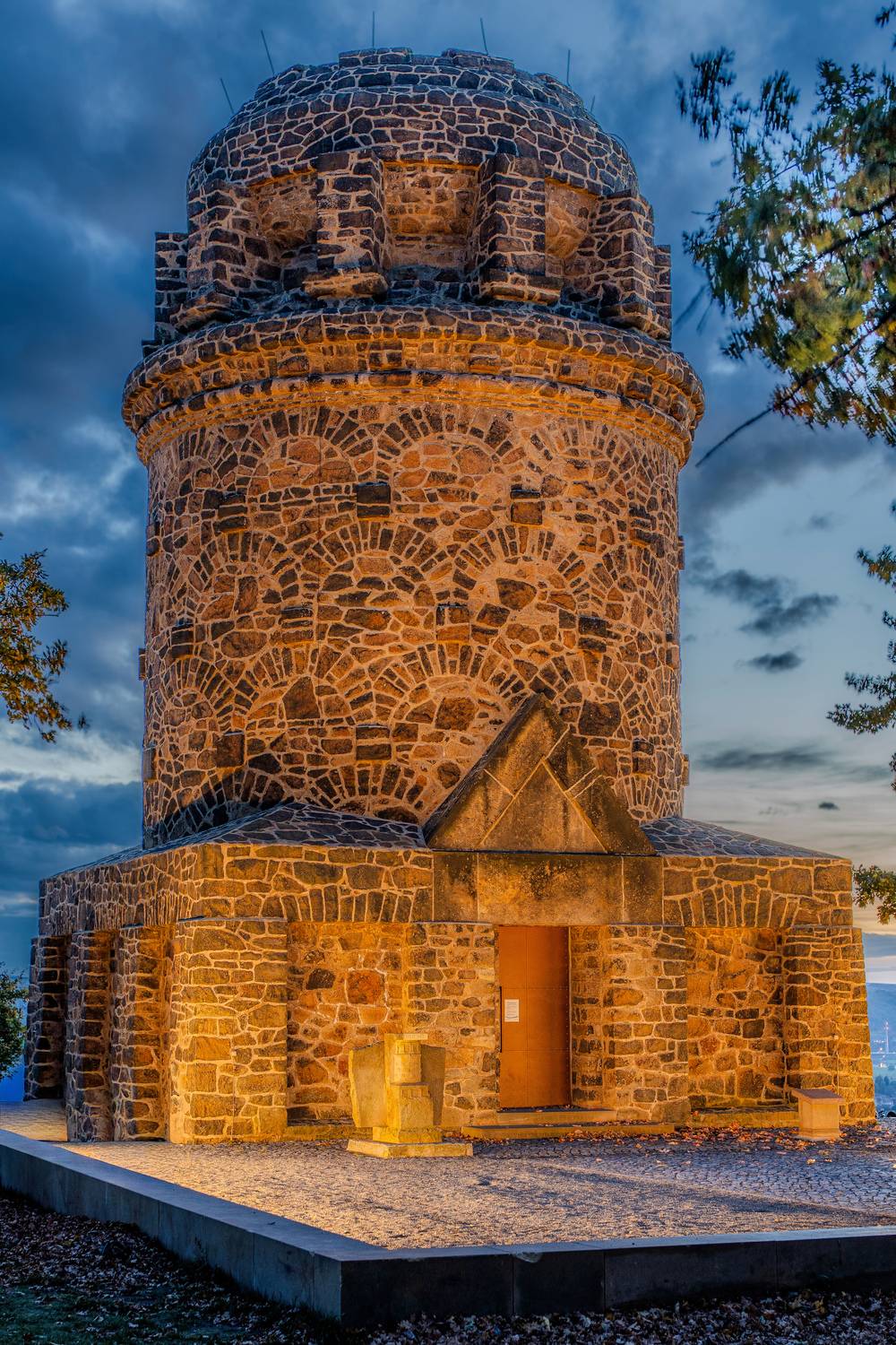 Bismarck tower Radebeul/Saxony/Germany