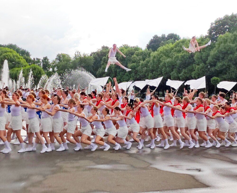 Парад физкультурников