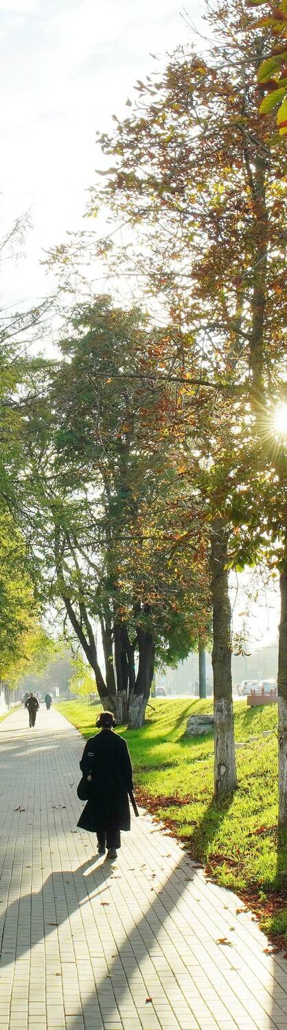 В тисках мрака ...половина солнца...
