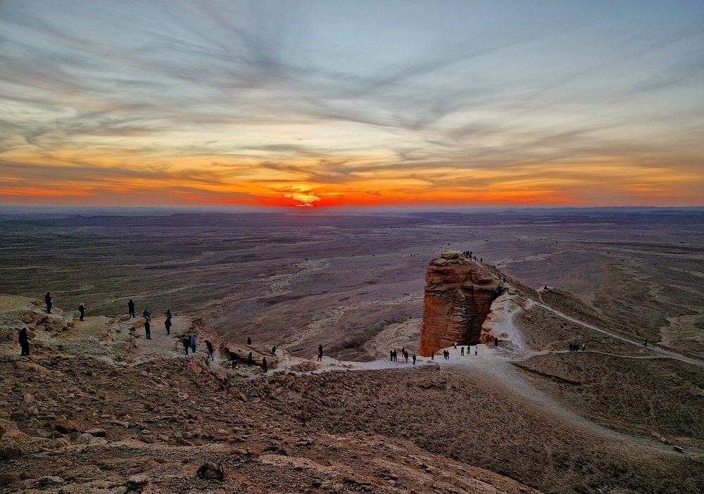 Edge of the World. Саудовская Аравия