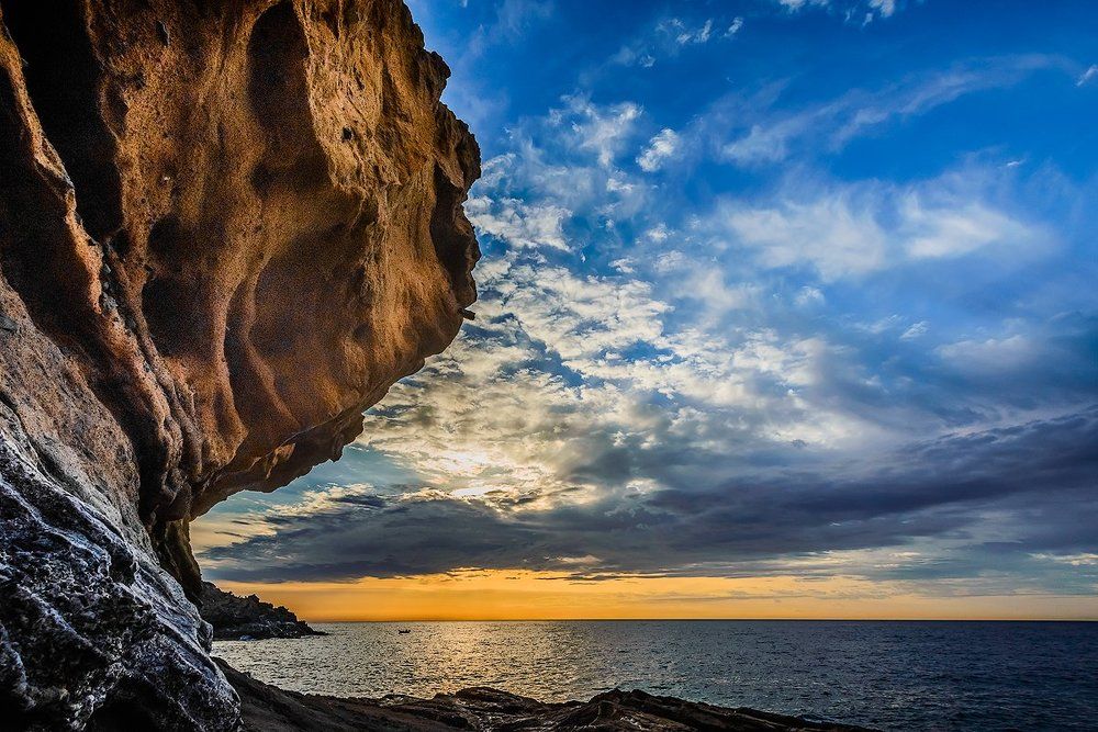 Встреча рассвета у Желтой горы