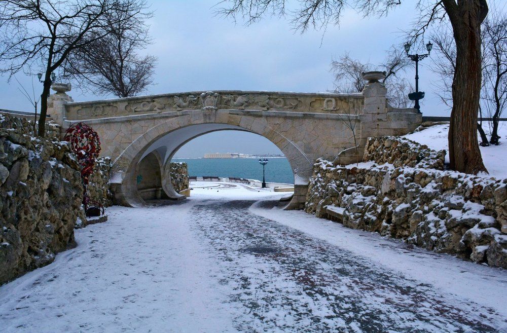 Севастополь зимой