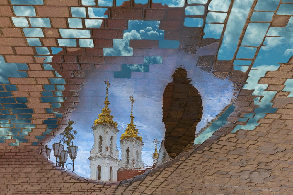 Отражение. Дорога к храму 01
