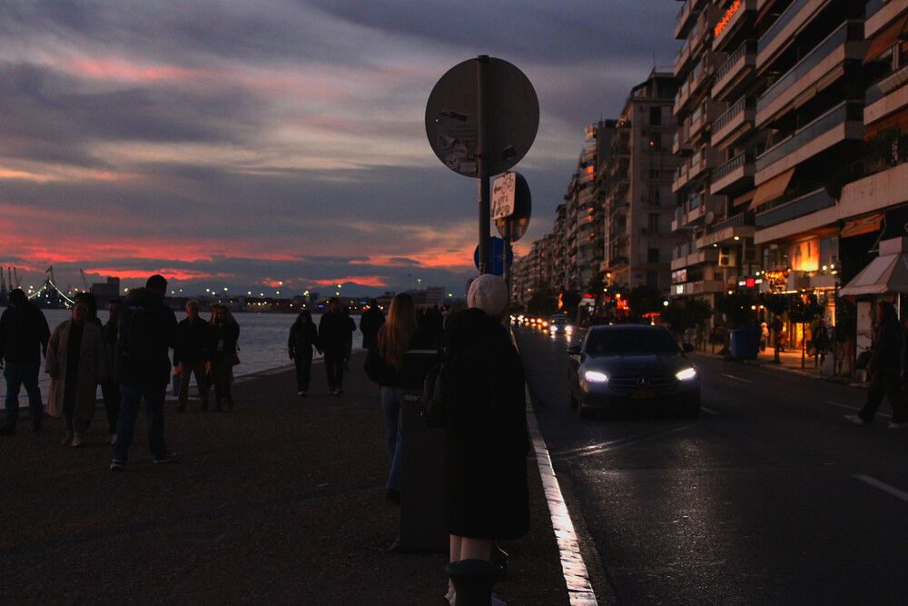 Golden hour and strangers.