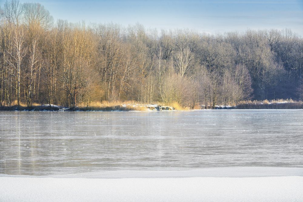 Застывшая речка