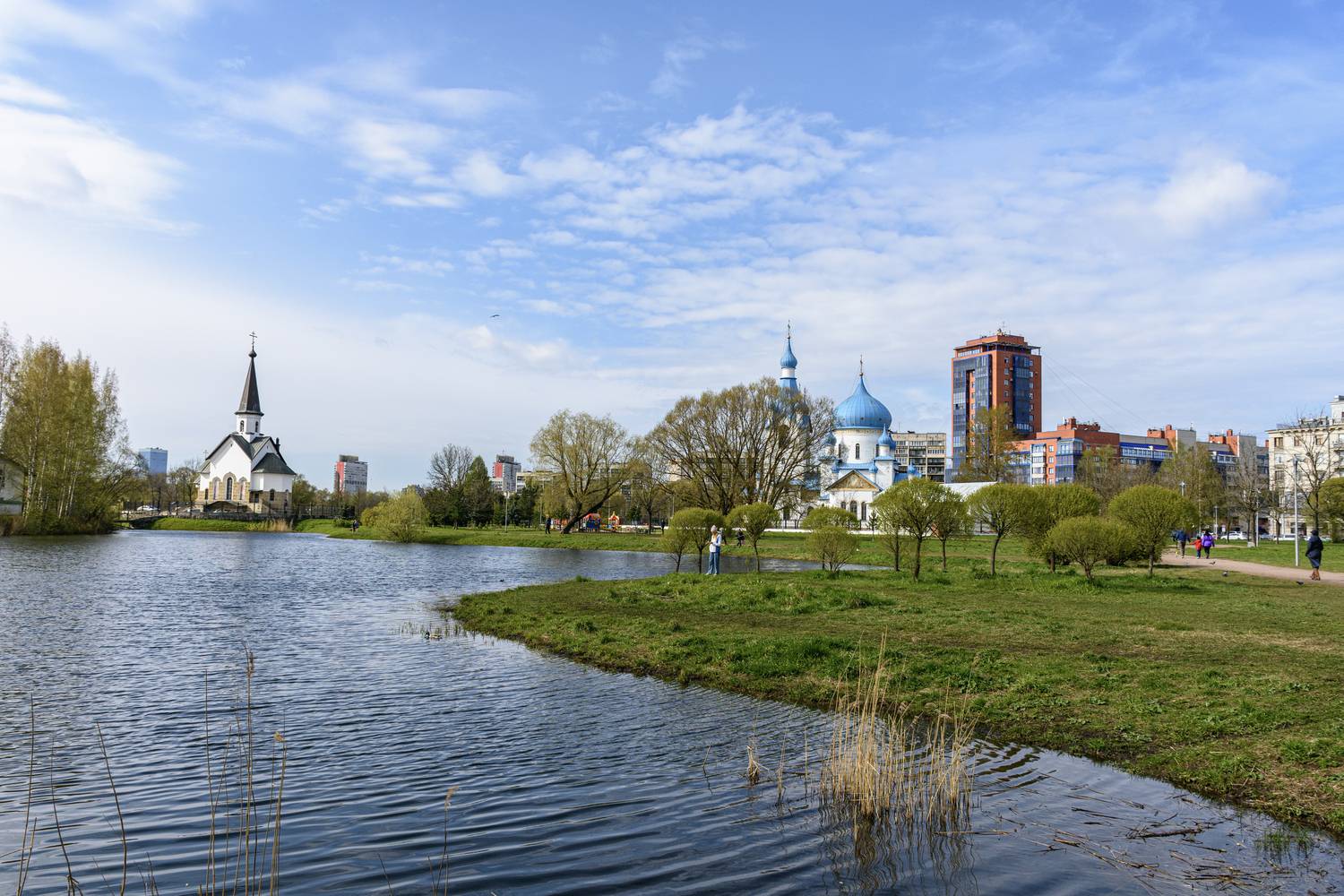 В Пулковском парке