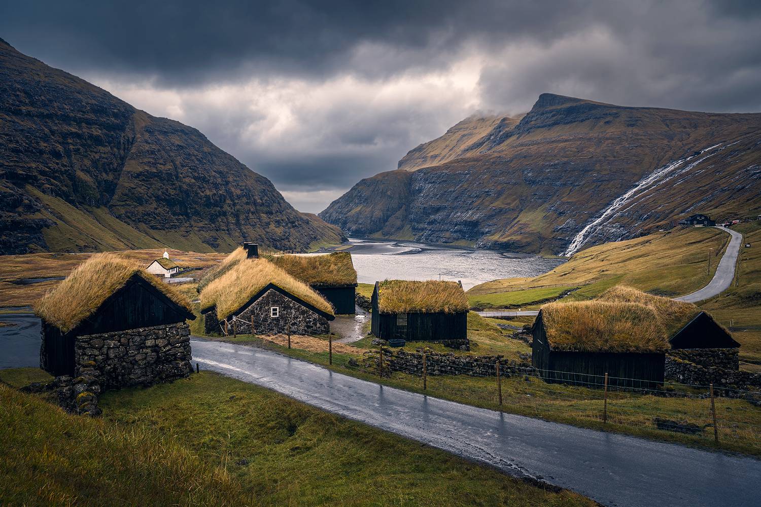 In Saksun, Faroe island