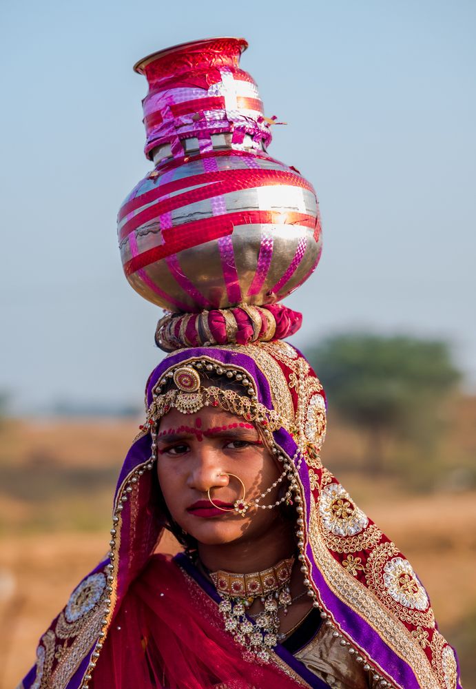 Carrying the Water Pot