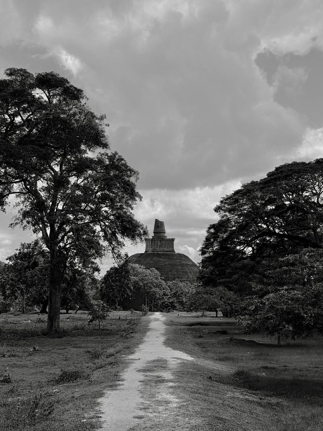 Abhayagiri Vihara in Anuradhapura, Sri Lanka