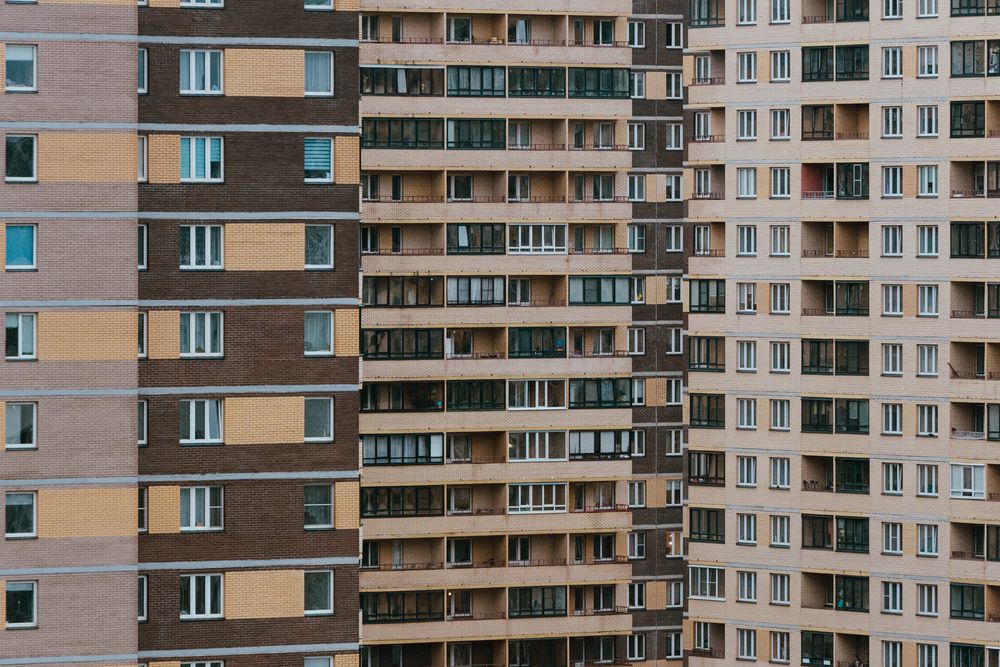 Текстура спального района