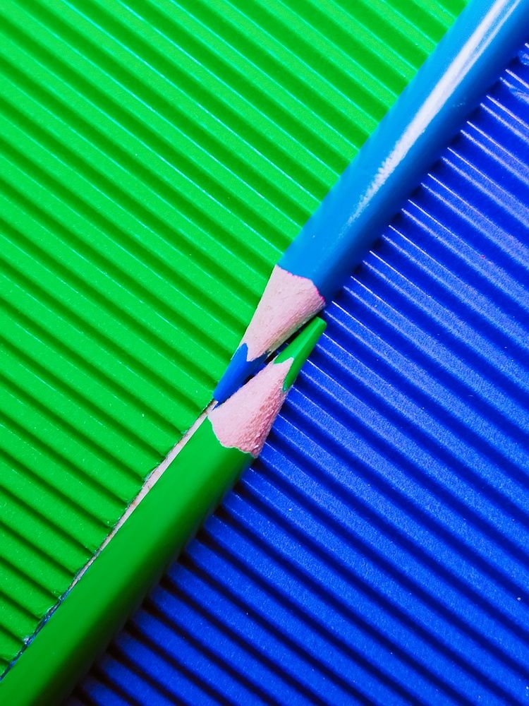 Карандаши. Крупный план.