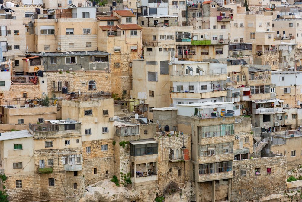 Jerusalem. Residential areas