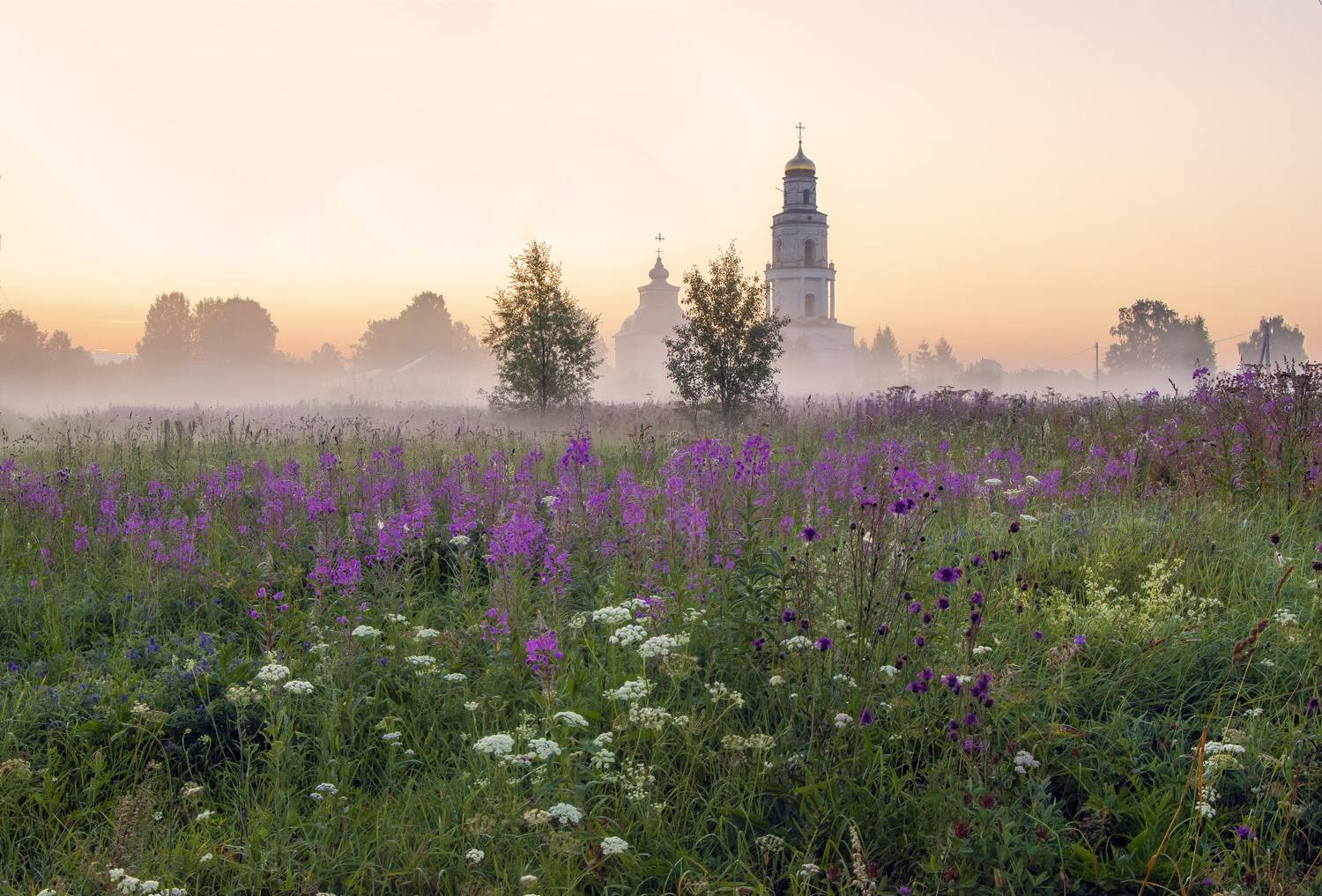 На рассвете