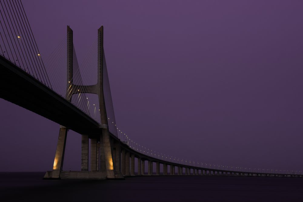 Bridge at twilight