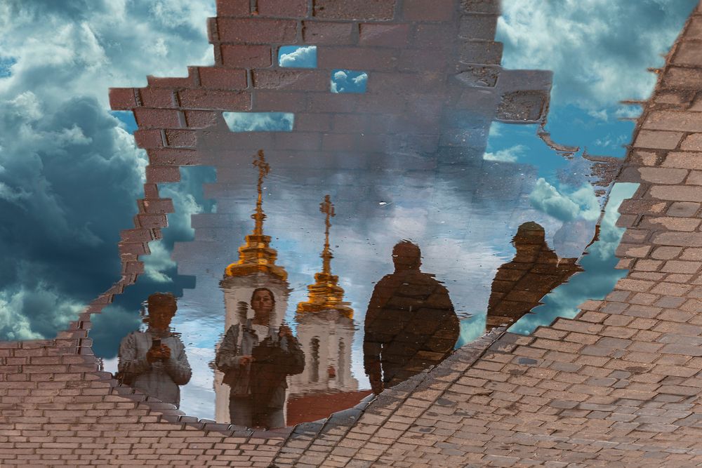 Отражение. Дорога к храму. 05