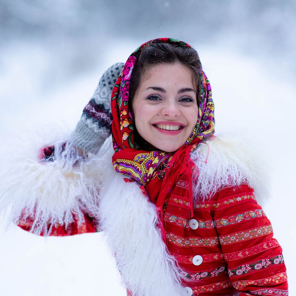 Зимняя улыбка