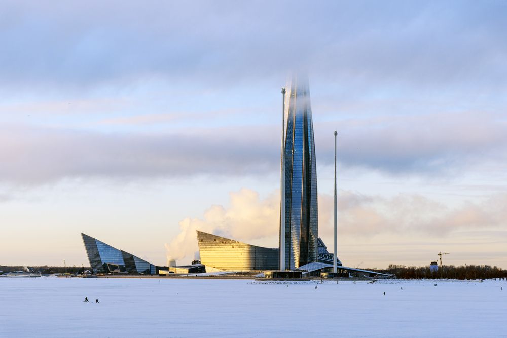 Лахта центр.