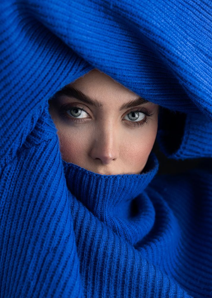 Silence Wrapped in Blue