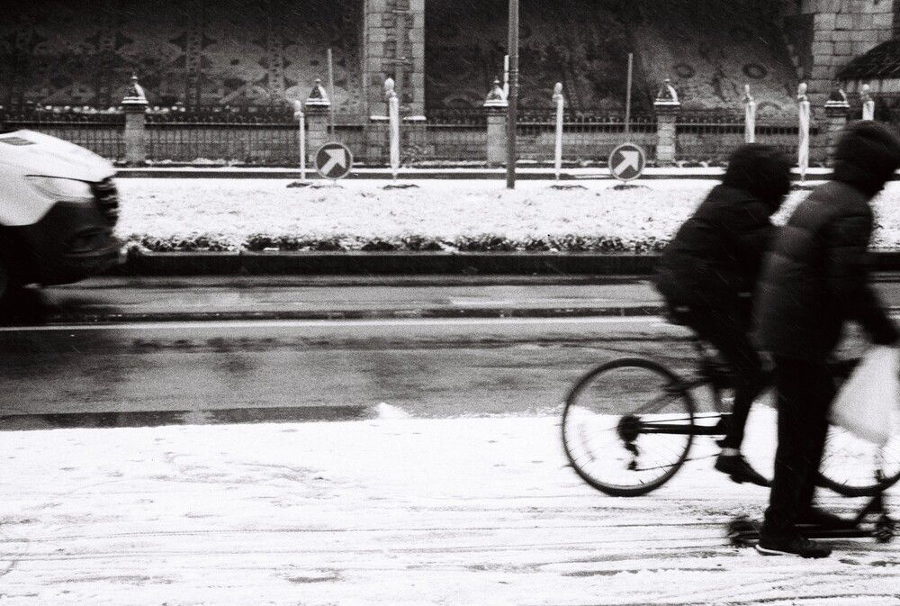A snowy day