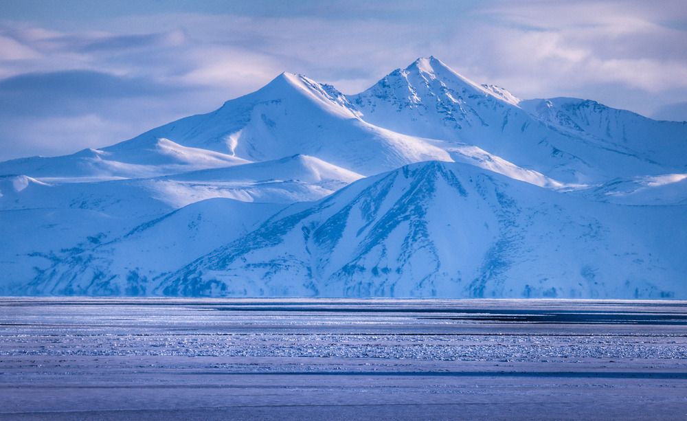 Полуостров Кони зимой