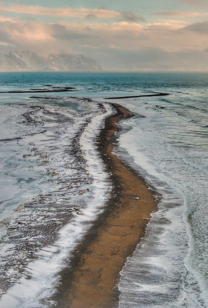 Зимнее побережье