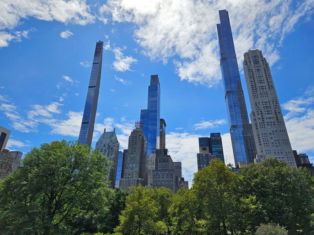 Cityscape from the Central Park