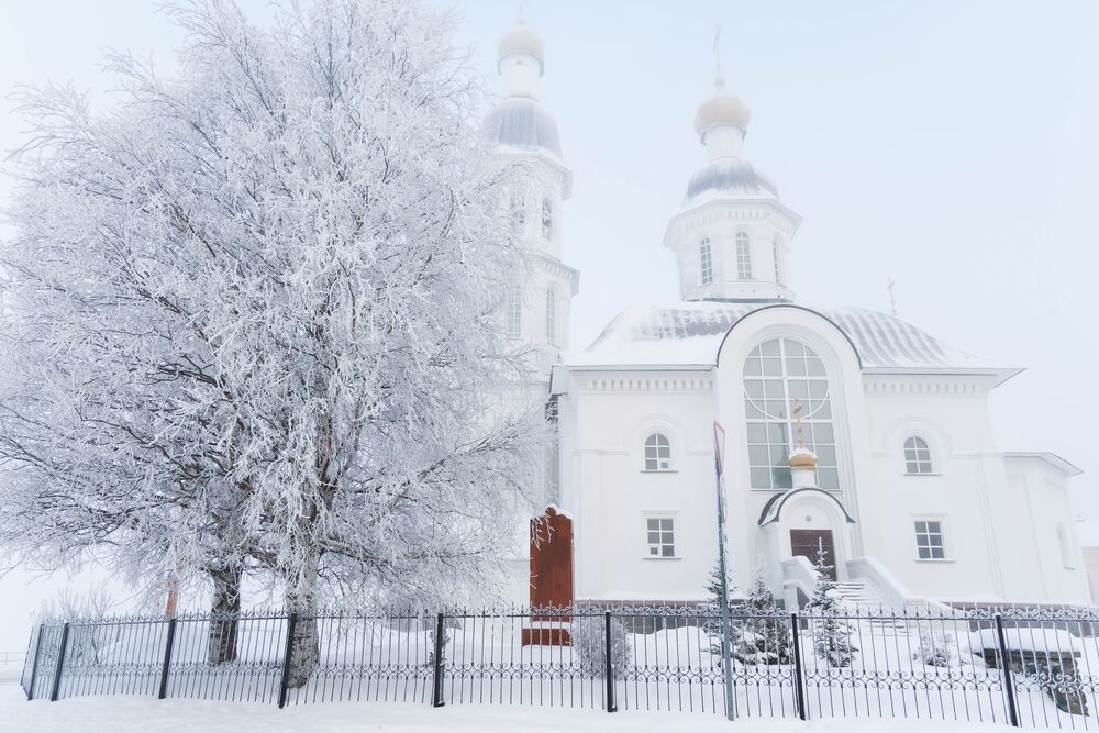 Зима, Архангельск 2026г.