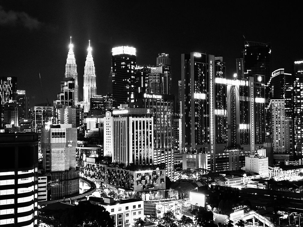 Kuala Lumpur at night