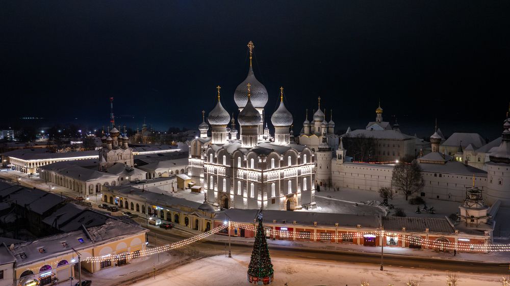 Ростов Великий. Архитектурная подсветка