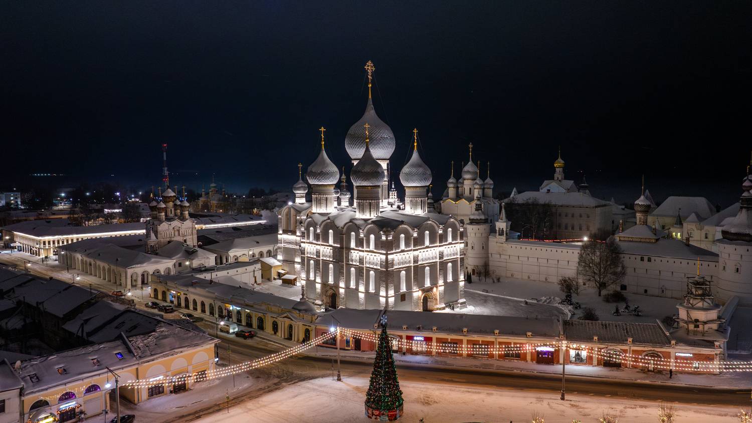 Ростов Великий. Архитектурная подсветка Ростов Великий. Архитектурная подсветка